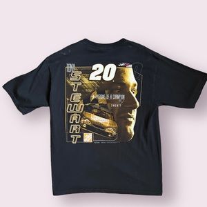 y2k Tony Stewart/ Home depot Tee